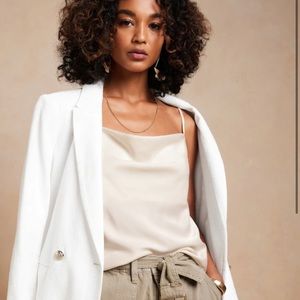 Womens Silky Cowl-Neck Cami